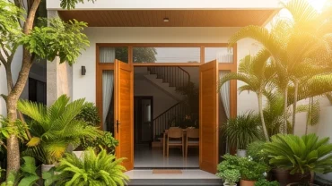 Ngôi nhà hiện đại ngập tràn ánh sáng, mang luồng vượng khí dồi dào khi xác định tuổi Tân Hợi 1971 hợp hướng nào