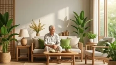 Không gian nội thất phong thủy hài hòa dành cho gia chủ tìm hiểu tân mão 1951 mệnh gì để ứng dụng