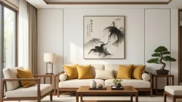 Không gian sống với các gam màu tương sinh giải đáp tuổi tân tỵ 2001 hợp màu gì để mang lại bình an
