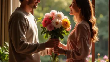 Tặng hoa thược dược cho người yêu trong mơ
