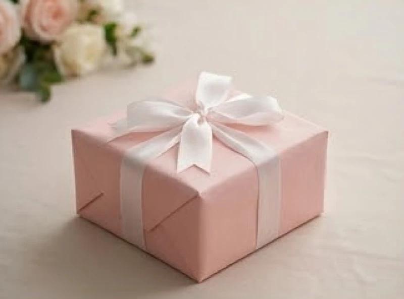 Giải mã giấc mơ thấy tặng quà cho người khác: Điềm báo và số may mắn 5 Hộp quà cưới được bọc giấy màu hồng nhạt thắt nơ trắng mang đến cảm giác bình yên và chúc phúc