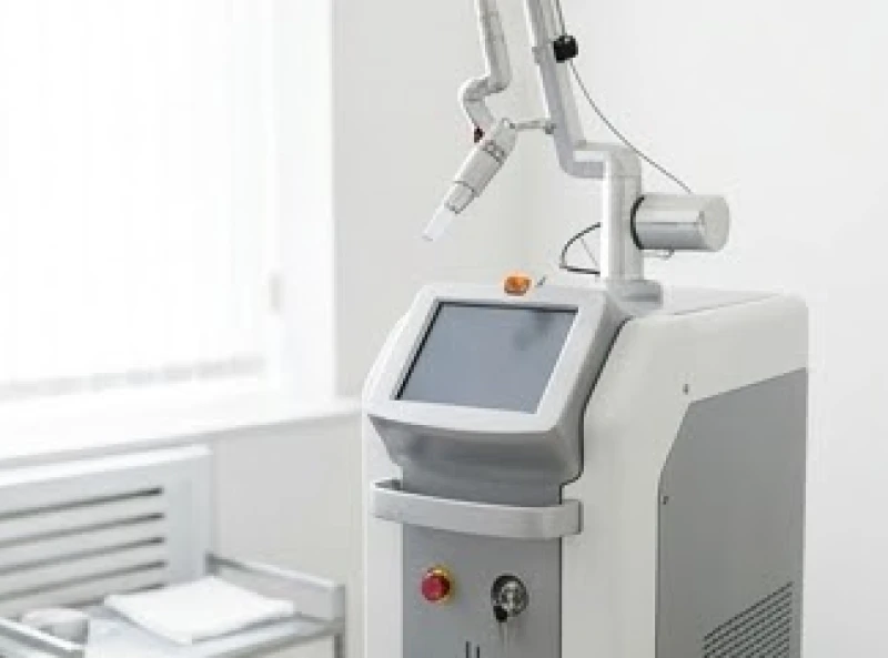 Máy laser CO2 Fractional hiện đại chuyên dùng để tẩy nốt ruồi tại phòng khám da liễu