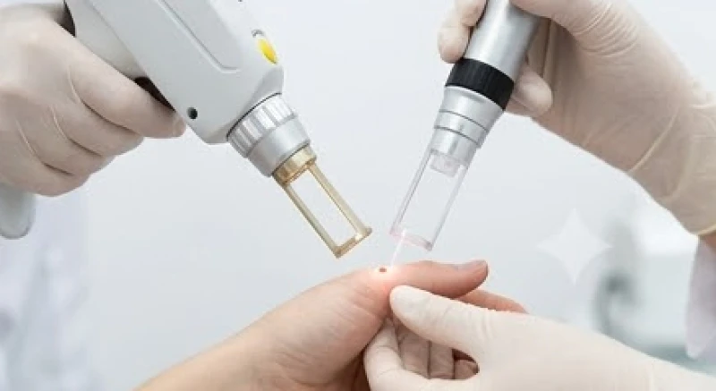 Quy trình bắn laser CO2 để tẩy nốt ruồi an toàn tại phòng khám da liễu