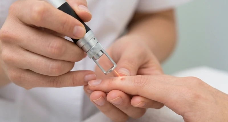 Nốt ruồi ở ngón tay giữa: Ý nghĩa từng đốt và hướng xử lý y khoa 13 Ứng dụng công nghệ laser hiện đại để xóa bỏ nốt ruồi an toàn mà không để lại sẹo trên da tay