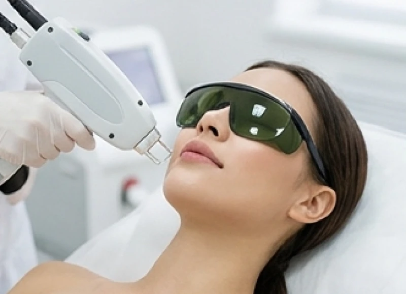 Sử dụng tia laser CO2 Fractional để triệt tiêu tận gốc hắc tố của nốt ruồi ở cằm nữ một cách an toàn