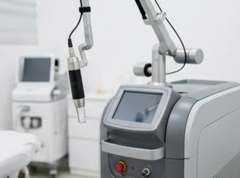 Nốt ruồi ở nách: Ý nghĩa tướng số, y khoa và chi phí tẩy laser 7 Chuyên gia da liễu đang chuẩn bị máy laser công nghệ cao để điều trị xóa nốt ruồi