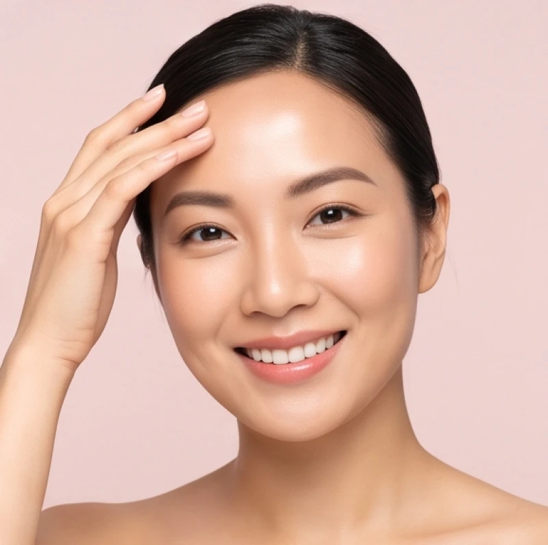 Một người phụ nữ với gương mặt tươi sáng và tự tin sau khi đã xử lý các nốt ruồi kém thẩm mỹ