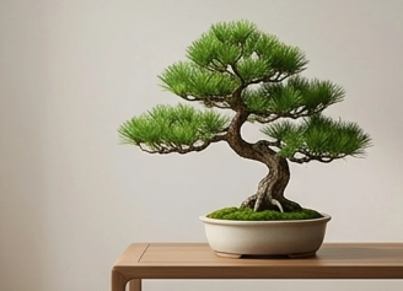 Tuổi Bính Ngọ 2026: Tử Vi Nam Nữ Mạng, Sinh Con Và Phong Thủy 6 Chậu cây tùng nhỏ nhắn tượng trưng cho hành Mộc giúp cân bằng năng lượng mệnh Thủy