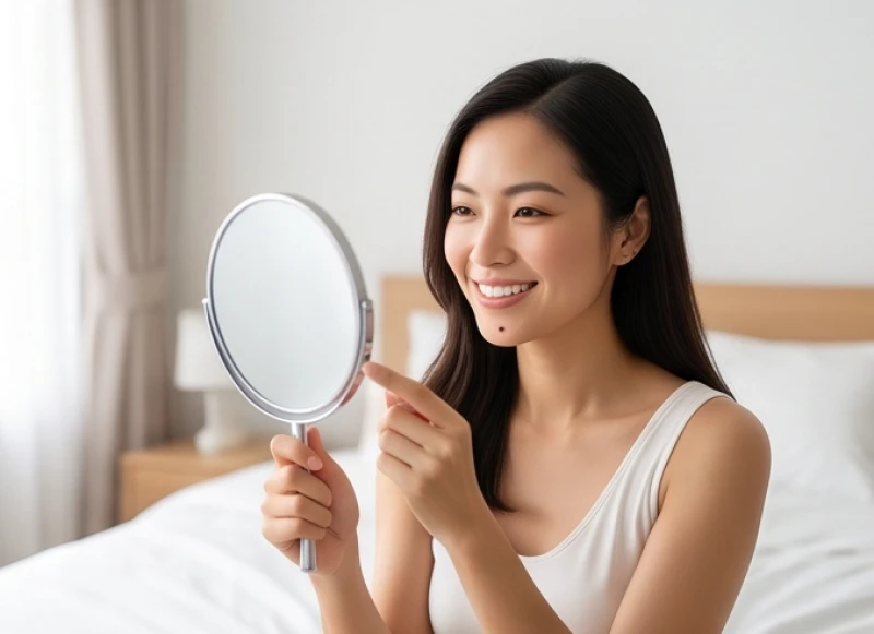 Quyết định tẩy nốt ruồi cần dựa trên sự cân đối thẩm mỹ của toàn bộ khuôn mặt để mang lại sự tự tin tối đa