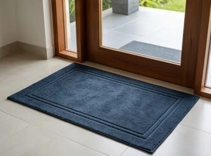 Hướng cửa chính hợp tuổi Ngọ: tra cứu Nam Nữ và cách hóa giải 10 Thảm lót sàn màu xanh dương đặt ngay lối ra vào để khắc chế sát khí hành Kim