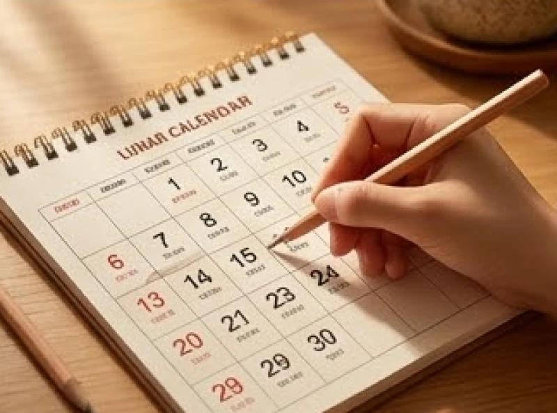 Ghi chú lịch đỏ nhắc nhở những tháng giao mùa không thuận lợi cho thai kỳ