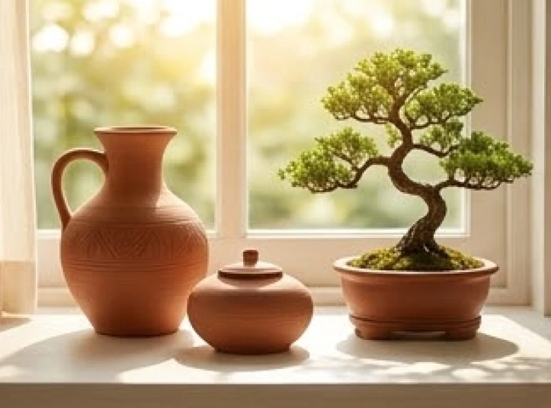 Gốm sứ đất nung tượng trưng cho bản mệnh Thành Đầu Thổ của người sinh năm 1999