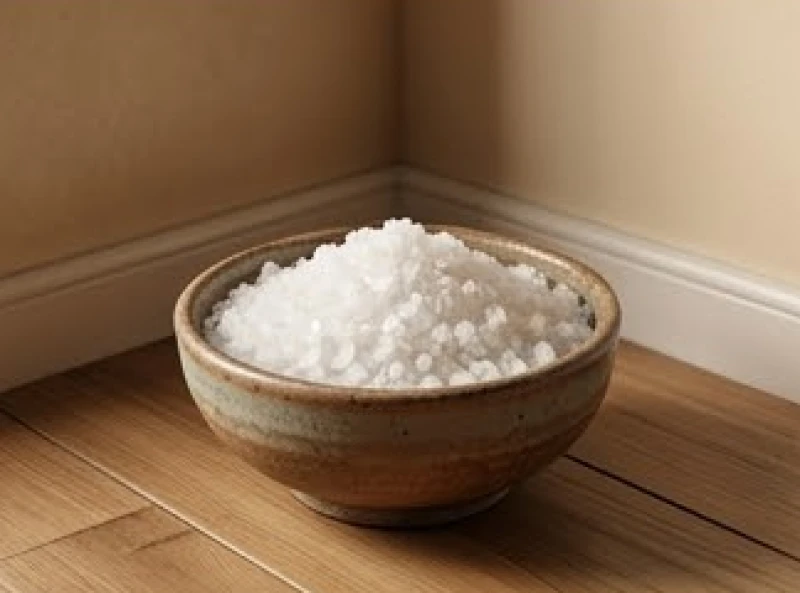 Những điều cấm kỵ trong phong thủy với tuổi Thìn và cách hóa giải 8 Bát gốm chứa đầy muối biển trắng tinh đặt ở góc phòng khách để hút âm khí