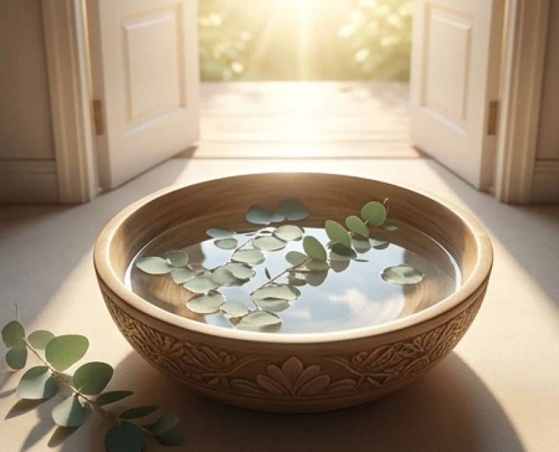 Mơ thấy rồng trắng: Giải mã ý nghĩa điềm báo & số tài lộc 5 Bát nước muối pha loãng cùng tinh dầu bạch đàn đặt trước cửa chính để thanh lọc năng lượng xấu