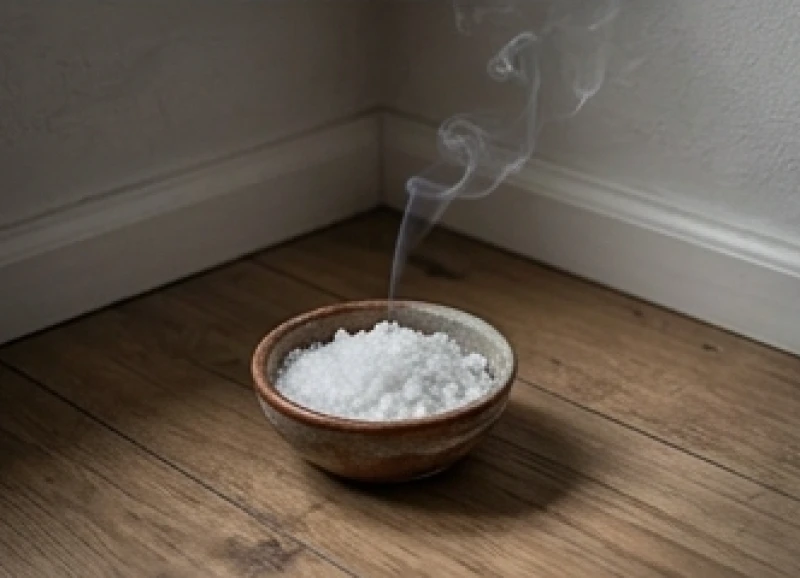 Mơ thấy con ruồi: Điềm báo tốt xấu, sổ mơ & cách hóa giải vận xui 8 Chiếc bát gốm nhỏ chứa đầy muối hột tinh khiết đặt cạnh làn khói trầm hương mỏng manh dưới góc phòng