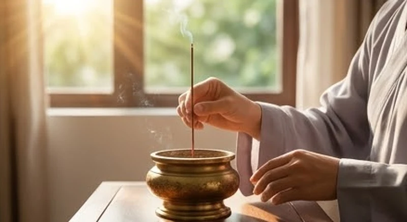 Văn khấn ngày vía Địa Tạng: Bài cúng chuẩn và khung giờ hành lễ 6 Tín chủ thắp nén nhang dâng Phật vào khung giờ sáng sớm thanh tịnh