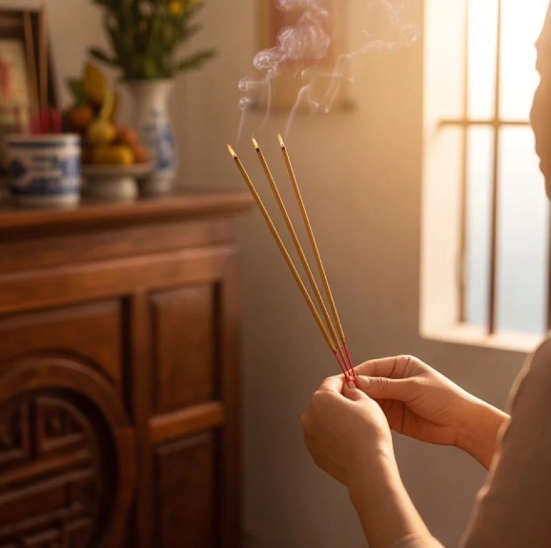 Văn khấn mùng 2 Tết: Trình tự bài cúng các ban đúng nghi lễ 2 Nghi thức thắp hương và khấn vái trong buổi sáng mùng 2 Tết Nguyên Đán