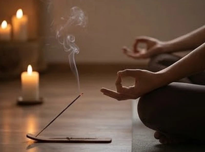 Trăng máu là điềm gì: Giải mã điềm báo và kiêng kỵ dân gian 6 Đốt nến và trầm hương giúp thanh tẩy không gian và xoa dịu thần kinh trung ương trong đêm nguyệt thực