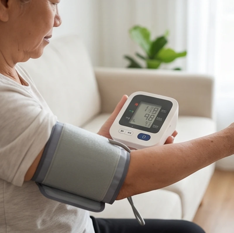 Sử dụng máy đo huyết áp điện tử tại nhà để theo dõi sức khỏe tim mạch
