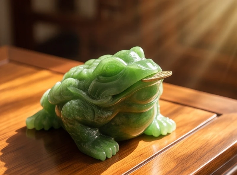 Thiềm thừ phong thủy tuổi Mão: tra cứu màu hợp mệnh, giá và cách an vị 4 Tượng thiềm thừ phong thủy màu xanh lá bằng ngọc bích dành cho người mệnh Mộc và Hỏa