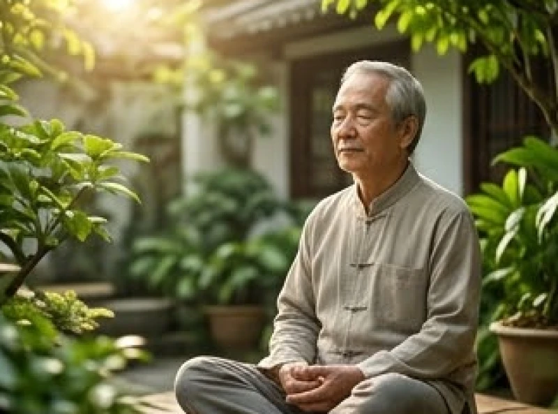 Chế độ sinh hoạt lành mạnh với các bài tập thiền định nhẹ nhàng vào buổi sáng sớm