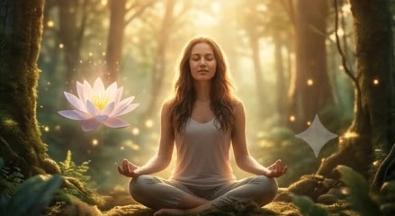 Mơ thấy số 33: Giải mã ý nghĩa phong thủy và bộ số tài lộc 8 Một người ngồi thiền tịnh tâm biểu thị sự hợp nhất giữa cơ thể và tinh thần