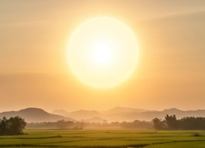 Biểu tượng nạp âm Thiên Thượng Hỏa tỏa sáng rực rỡ tượng trưng cho sinh lực dồi dào của người sinh năm 1978