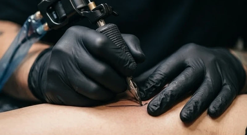 Tuổi Ngọ không nên xăm hình gì: Danh sách đại kỵ & cách hóa giải 13 Thợ xăm chuyên nghiệp đang đi những đường nét chính xác để đảm bảo độ bám mực an toàn