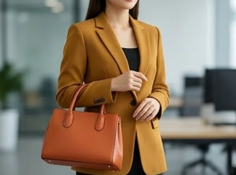 Tuổi Ngọ hợp màu gì: Bảng tra ngũ hành và cách hóa giải màu kỵ 5 Túi xách da bò tông cam đất kết hợp cùng trang phục công sở thanh lịch