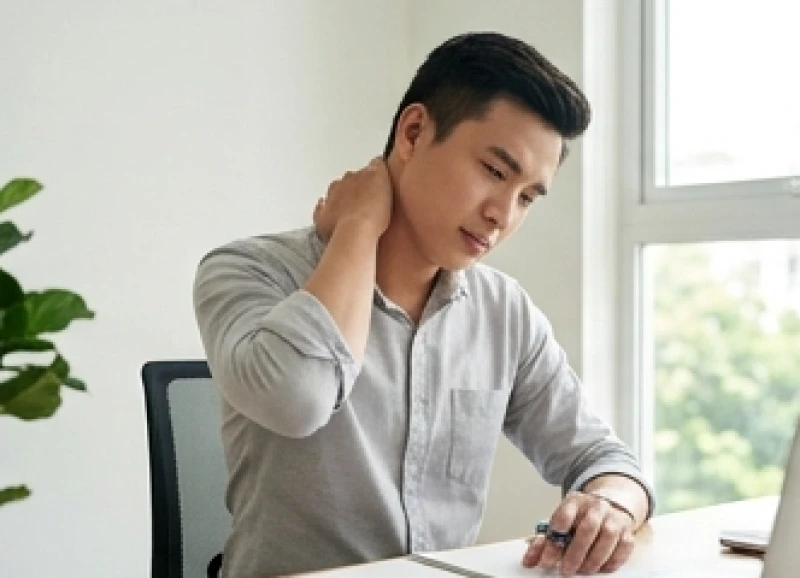 Tử vi tuổi Giáp Thân 2004 năm 2026: diễn biến 12 tháng chi tiết 5 Thanh niên xoa bóp thư giãn cơ cổ vai gáy sau nhiều giờ làm việc căng thẳng trước màn hình máy tính
