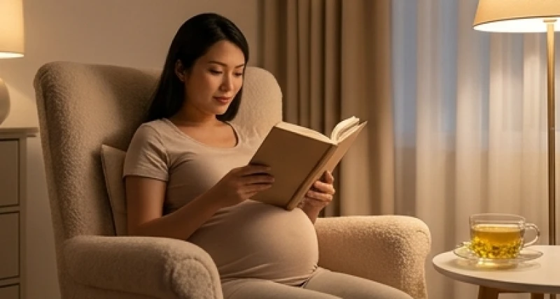Mơ thấy sảy thai là điềm gì: Giải mã bối cảnh và bộ số may mắn 6 Mẹ bầu ngồi ngả lưng đọc sách dưới ánh đèn vàng êm dịu trước khi đi ngủ để điều hòa hệ thần kinh