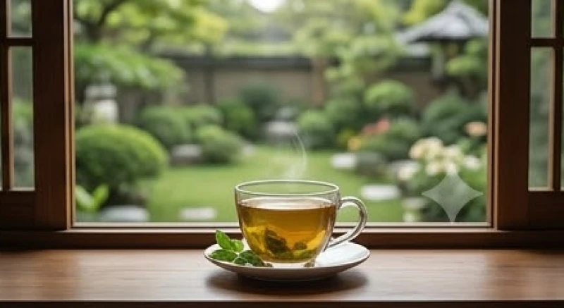 Mơ thấy số 23: Điềm báo tâm linh và bộ số lộc theo bối cảnh 8 Một tách trà thảo mộc nóng đặt bên bệ cửa sổ nhìn ra khu vườn yên bình giúp cân bằng cảm xúc