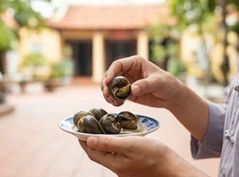 Văn khấn ban Sơn Trang: Bài cúng chuẩn, sắm lễ 15 món và hạ lễ 8 Người hành lễ bóc ốc luộc để thụ lộc ngay tại khu vực nghỉ ngơi của đền phủ nhằm đón nhận phước lành từ chúa Thượng Ngàn