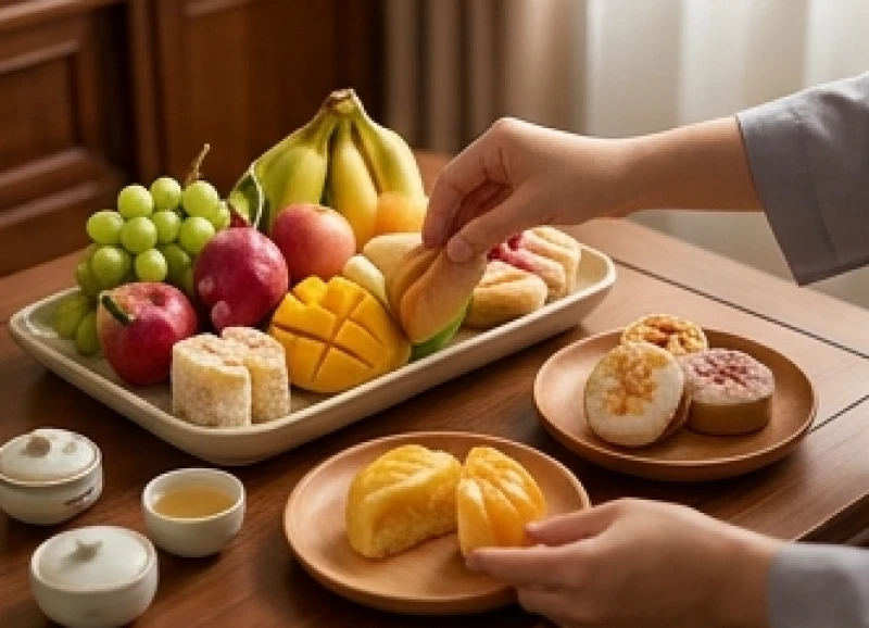 Văn khấn ngày vía Quan Âm: Bài cúng chuẩn 3 dịp vía và giờ tốt 10 Gia đình cùng nhau quây quần thụ lộc đĩa ngũ quả tươi mát sau buổi lễ