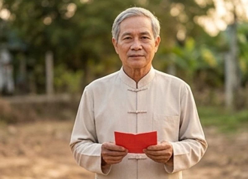 Tuổi Thân Động Thổ Ngày Nào Tốt: Lịch Ngũ Hành & Mâm Cúng 5 Người đàn ông lớn tuổi khỏe mạnh đứng ra làm thủ tục mượn tuổi cúng động thổ thay cho gia chủ