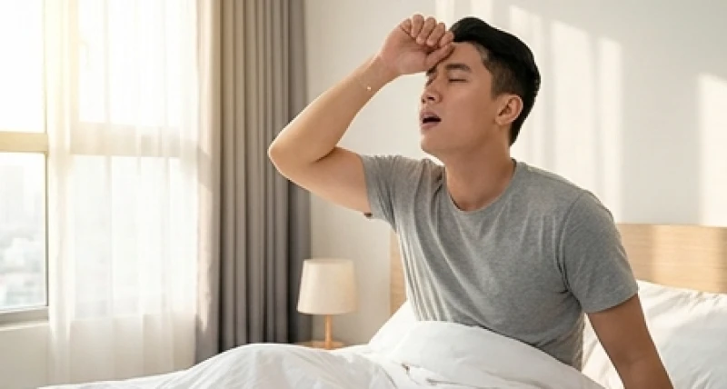 Mơ thấy răng sâu bị vỡ: Điềm báo tâm linh và góc nhìn y khoa 1 Nam thanh niên thở phào nhẹ nhõm sau khi trải qua giấc mộng thấy chiếc răng sâu vỡ nát