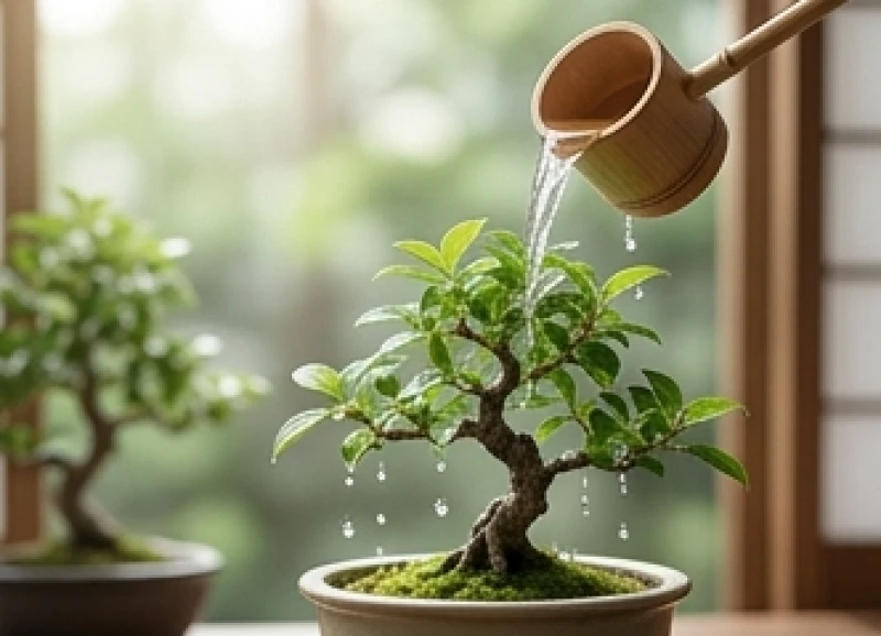 Dòng nước mát lành tưới lên gốc cây non thể hiện quy luật tương sinh trong tự nhiên