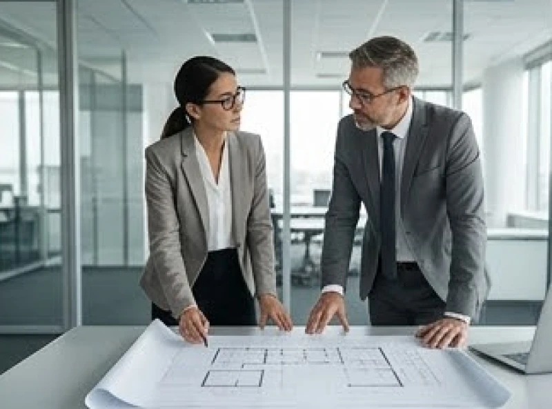 Quản lý nhân sự đang xem xét và sắp xếp lại cơ cấu phòng ban nhằm giảm thiểu ma sát phong thủy cho nhân viên