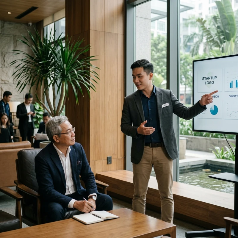 Tuổi Sửu hợp làm ăn với tuổi nào: định hướng đối tác & phân vai 8 Nhà sáng lập trẻ tuổi trình bày dự án khởi nghiệp tiềm năng trước nhà đầu tư thiên thần để gọi vốn hạt giống