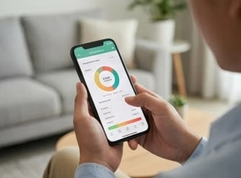 Tuổi Dần nên làm chủ hay làm thuê: Thời điểm vàng rẽ hướng 9 Một người phụ nữ đang thao tác ứng dụng ngân hàng trên điện thoại thông minh để kiểm tra quỹ dự phòng cá nhân