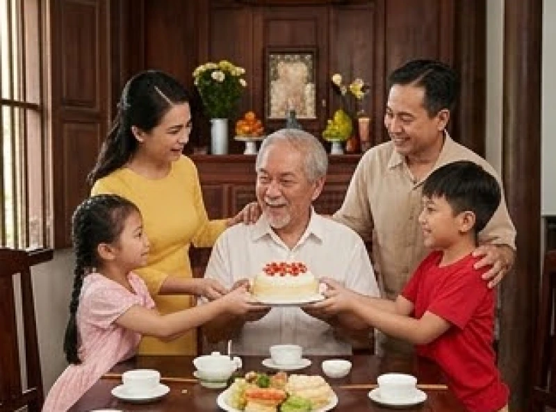 Tử vi tuổi Giáp Thân 1944 năm 2027: Sao hạn nam nữ & mâm cúng 8 Bữa tiệc gia đình ấm cúng mừng thọ tuổi 84 giúp khích lệ tinh thần người cao tuổi