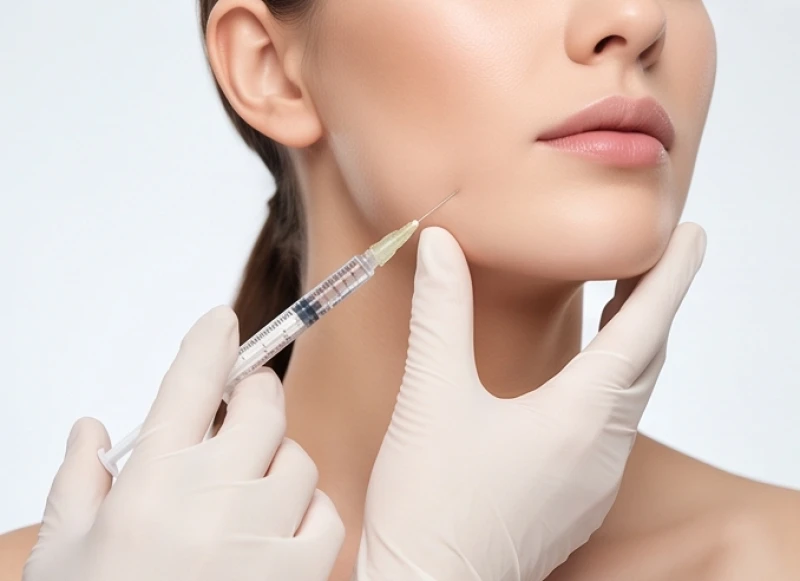 Phương pháp thẩm mỹ tiêm botox giúp làm thon gọn vùng góc hàm bị bành to do phì đại cơ nhai