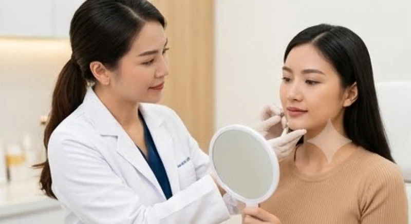 Quá trình tư vấn phương pháp tiêm filler an toàn nhằm khắc phục đặc điểm của tướng môi mỏng bẩm sinh