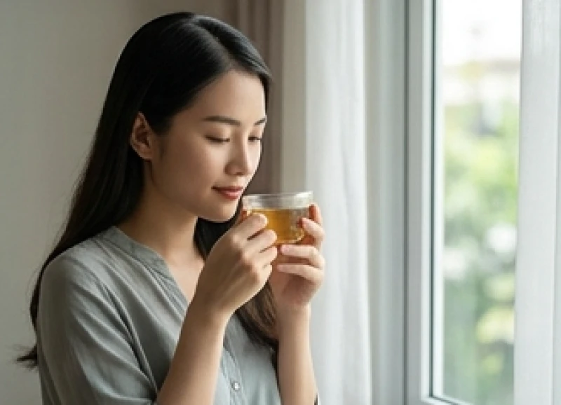 Sao Thái Dương chiếu mệnh: Ý nghĩa, bảng tuổi và cách cúng chuẩn 5 Người phụ nữ tĩnh tâm thưởng trà để giữ tinh thần thư thái và tiết chế sự nóng nảy trong năm Hỏa vượng