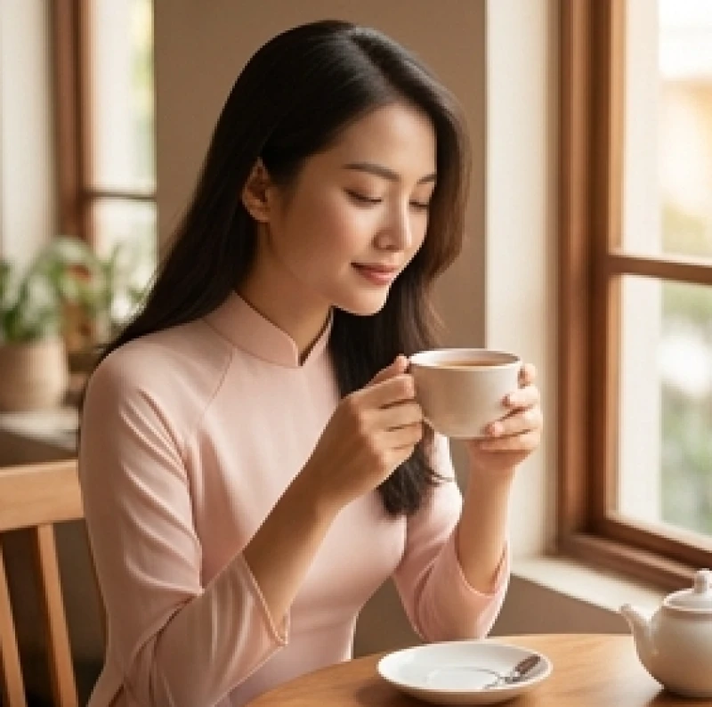 Cô gái mang vẻ đẹp dịu dàng và tinh tế đại diện cho tâm hồn nhạy cảm trong tình yêu của người tuổi Mão