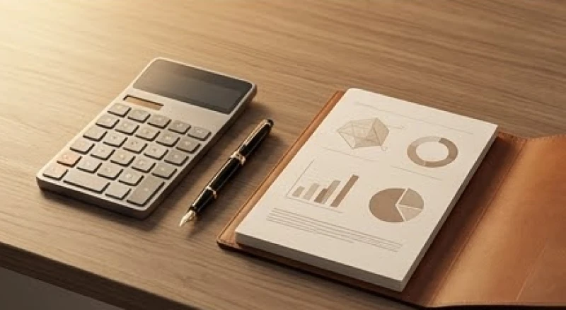 Chiếc máy tính bỏ túi và sổ tay ghi chép các phép toán chia 80 để đánh giá mức độ cát hung của sim