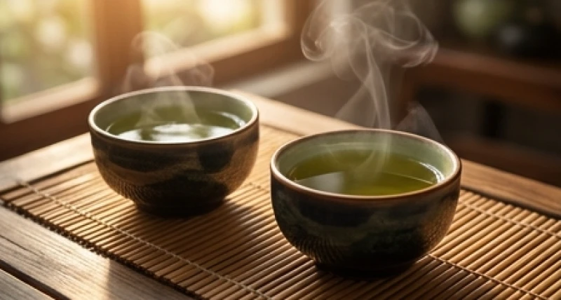 Tử vi trọn đời tuổi Bính Tuất 1946 nữ mạng: Vận hạn & an dưỡng 3 Hai tách trà mạn nóng hổi đặt cạnh nhau thể hiện sự gắn kết tình duyên viên mãn