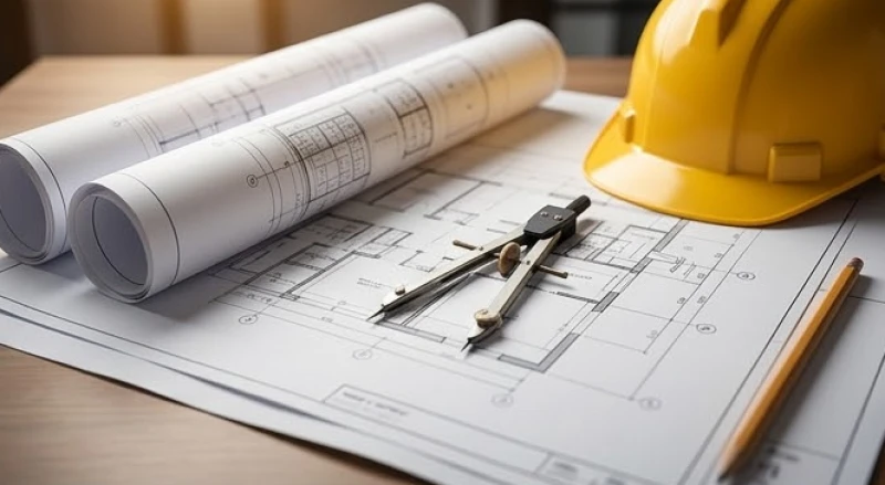 Tử vi tuổi Mậu Thìn 1988 năm 2027: Trình tự giải hạn và 12 tháng 13 Bản vẽ thiết kế kiến trúc nhà ở kết hợp cùng la bàn phong thủy đặt trên bàn làm việc