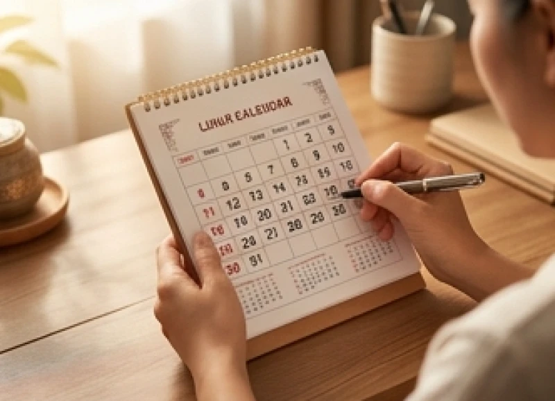 Cuốn lịch vạn niên truyền thống dùng để tra cứu và ấn định ngày giờ tốt làm lễ cúng