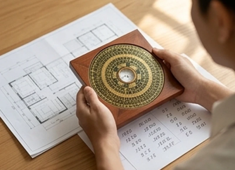 Gia chủ tuổi Dậu đang tính toán con số ngũ hành tương sinh cho biển số nhà của gia đình